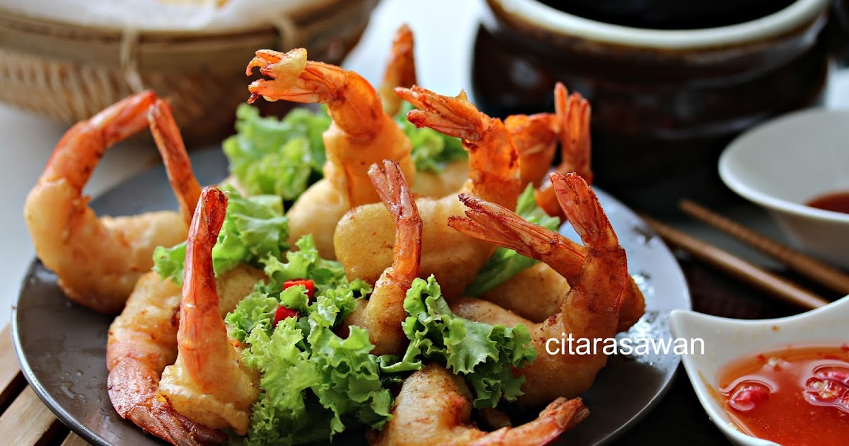 Resepi Udang Celup Tepung Ala Thai - Spa Spa z