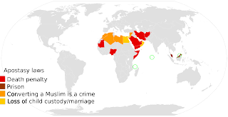 İslam ülkelerinde dinden çıkmaya verilen cezalar