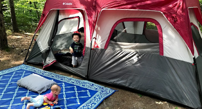 camping with babies and toddlers