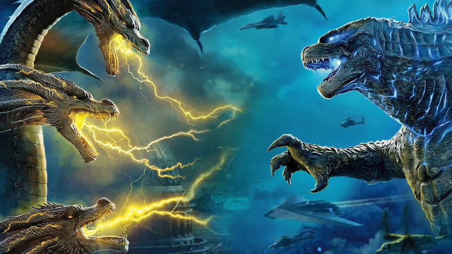 King Ghidorah vs. Godzilla, Godzilla: King of the Monsters ...