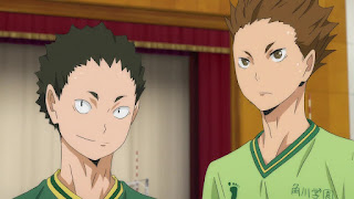 ハイキュー!! アニメ 2期13話 | 角川学園高校 南田大志 浅虫快人 | HAIKYU!! Karasuno vs Kakugawa