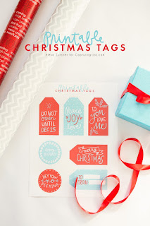 free printable holiday gift tags