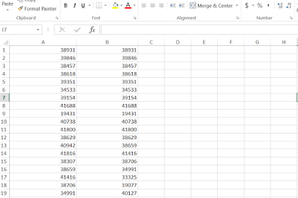 How To Compare 2 Lists Of Values Inwards Microsoft Excel - Java
