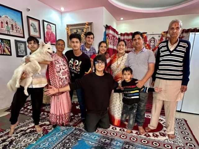 sourav joshi family
