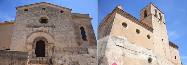 BANYERES DEL PENEDÈS CASTELL DE BANYERES - ERMITA DE LA MARE DE DÉU DELS ARQUETS - LLEGER - ERMITA SANT PONÇ; església de Santa Eulàlia de Banyeres del Penedès