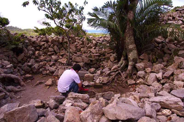 offering, incense,prayer at a sacred site