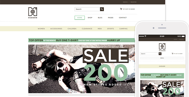 Hudson Wordpress WooCommerce Themes