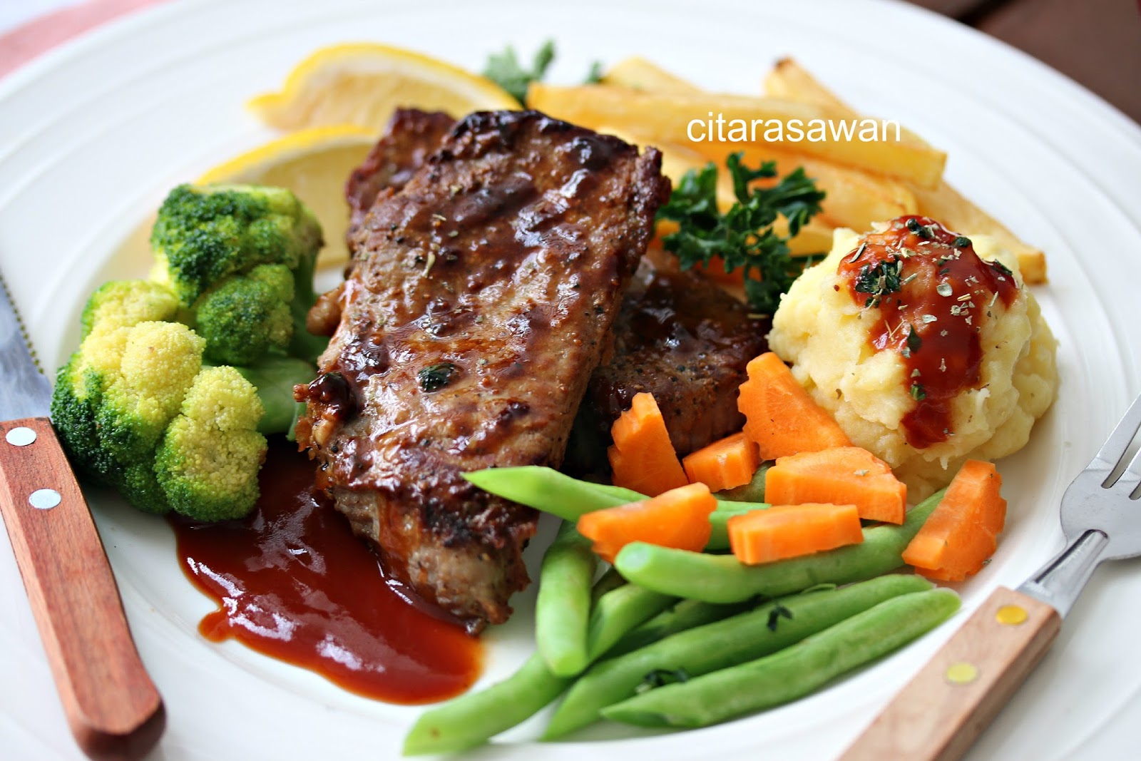 Steak Daging Mudah ~ Resepi Terbaik