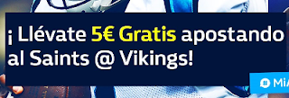 william hill promocion NFL New Orleans Saints vs Minnesota Vikings 14 enero