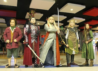 Bilbo, Elrond, Thranduil, Legolas, Tauriel