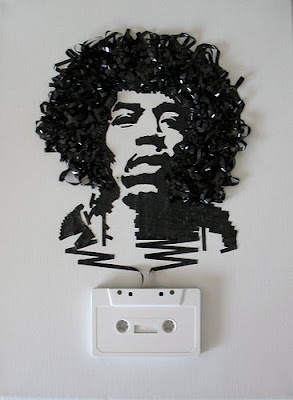 Creative Cassette Tape Art