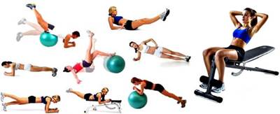 Ejemplos de ejercicios para trabajar los abdominales y dorsales en tu rutina de ejercicios