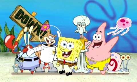 Bob esponja y sus amigos