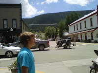 Dyllan on the streets of Crested Butte