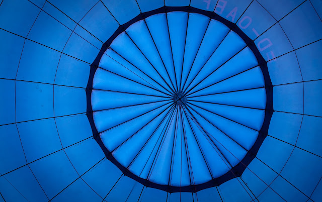 Hot-air ballooning in Transylvania, Romania