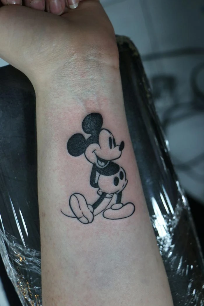 Deliciosos Tatuajes de Mickey y Minnie Mouse