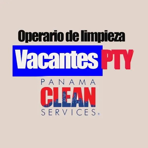 empleo de operador de limpieza en panama clean services