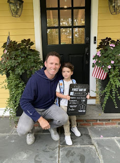 Ryan Whitney with his son Ryder