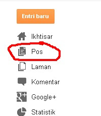 Cara Menyembunyikan Postingan