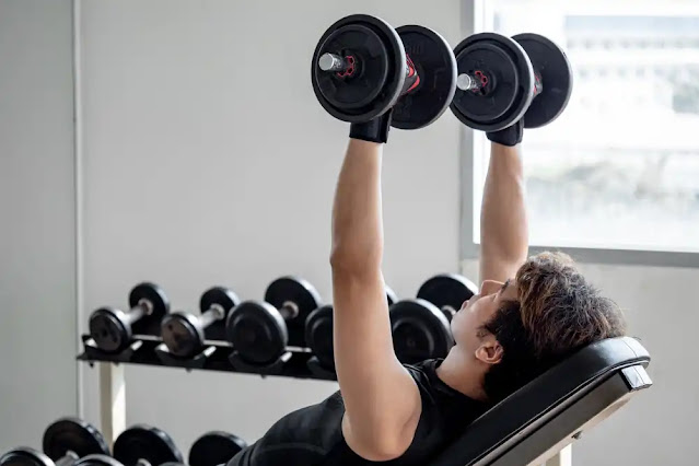 dumbell shoulder press - Maximize Your Gains with This Complete Push Day Exercises Guide