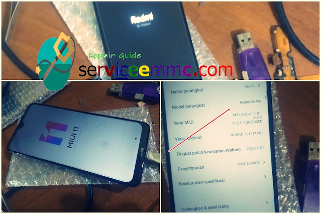 Unbrick Redmi 8a Pro (olivewood) Gagal Oprek JADI Mati Total