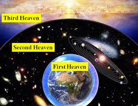 the 3rd heaven where Satan dwells 