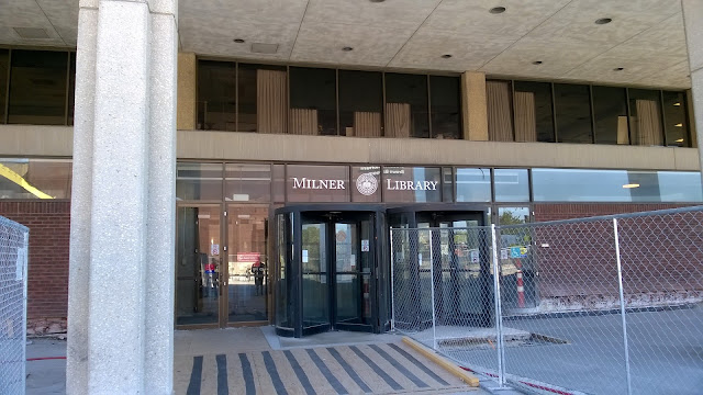 Milner Library Entrance