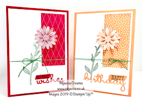 Nigezza Creates, Stampin' Up! Daisy Lane, Well Said 