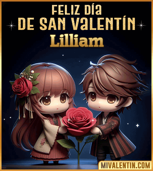 Imagen Gif feliz día de San Valentin Lilliam