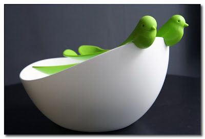 Little Bird Salad Servers and Bowl