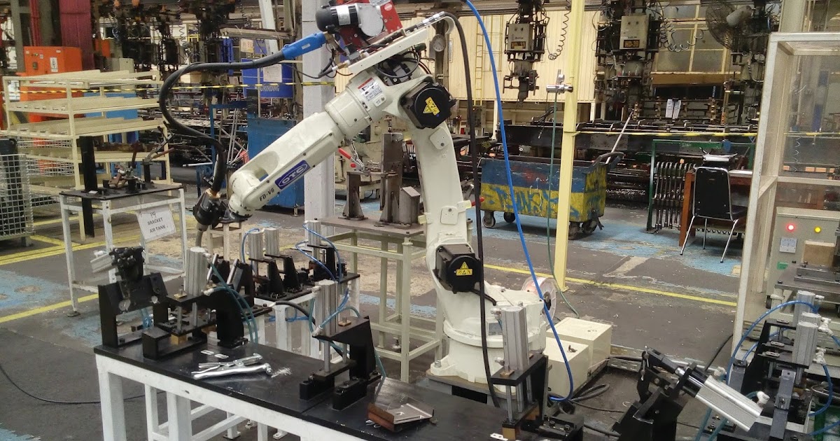 Info Unik dan Update Mesin Las Robot Robotic Welding 