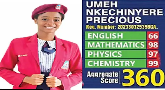 UTME Result: Mmesoma Faces Backlash, Top Scorer Bags Gifts