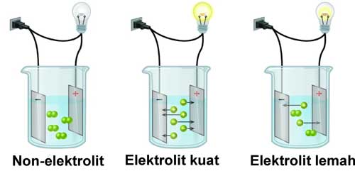 12 Perbedaan Sifat Larutan Elektrolit dan Nonelektrolit 