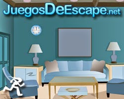 Juegos de Escape Escape Blue Crystal Room