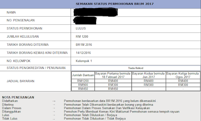 Punca Gagal BR1M Kerana Daftar SSM