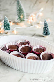 Chocolate Peanut Butter Cups by Orchard Girls Blog