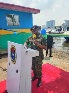PHOTOS: Nigeria Police Commissioned 5 New Gun Boats in Lagos.