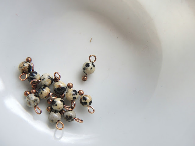 DIY: oorbellen/earrings 'Cephalopoda'