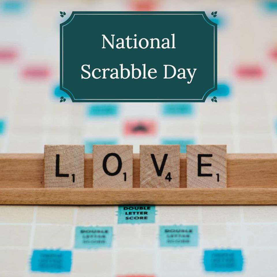 National Scrabble Day Wishes Beautiful Image