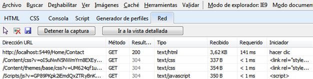 Respuestas HTTP 304 en peticiones Respuestas HTTP 304 en peticiones