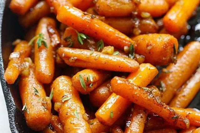 Honey Garlic Roasted Carrots: A Delectable Dish from Butter Your Biscuit
