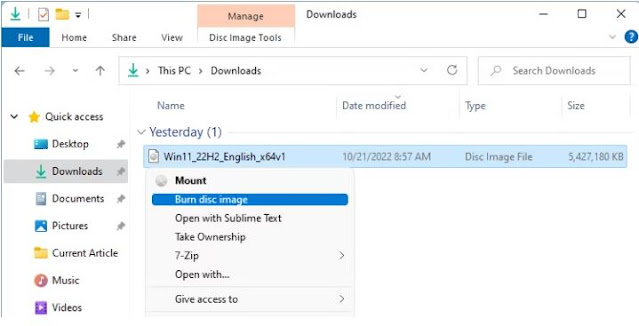 Windows 10 ve 11'de ISO Dosyaları Nasıl Düzenlenir?