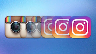 Hasil gambar untuk logo instagram pertama kali