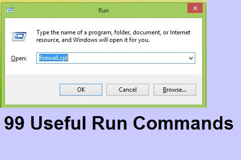 99 Most Useful Run Commands For Wiindows