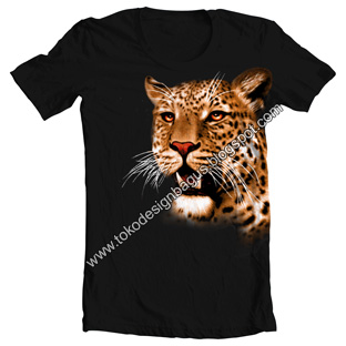 desain kaos animal macan desain kaos desain t shirt 