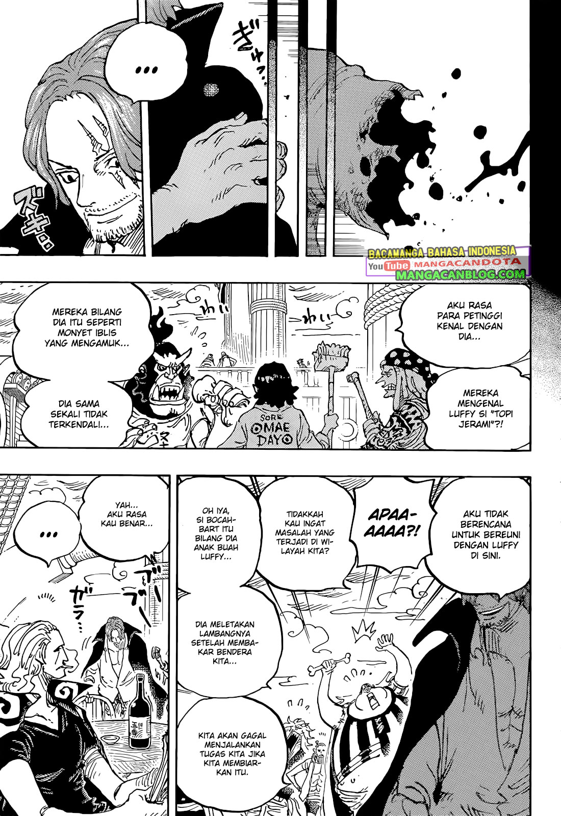 Manga One Piece Chapter 1054 Bahasa Indonesia