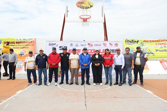  San Pedro Cholula es sede de los 53 Juegos Deportivos y Recreativos de los Trabajadores – Etapa Estatal