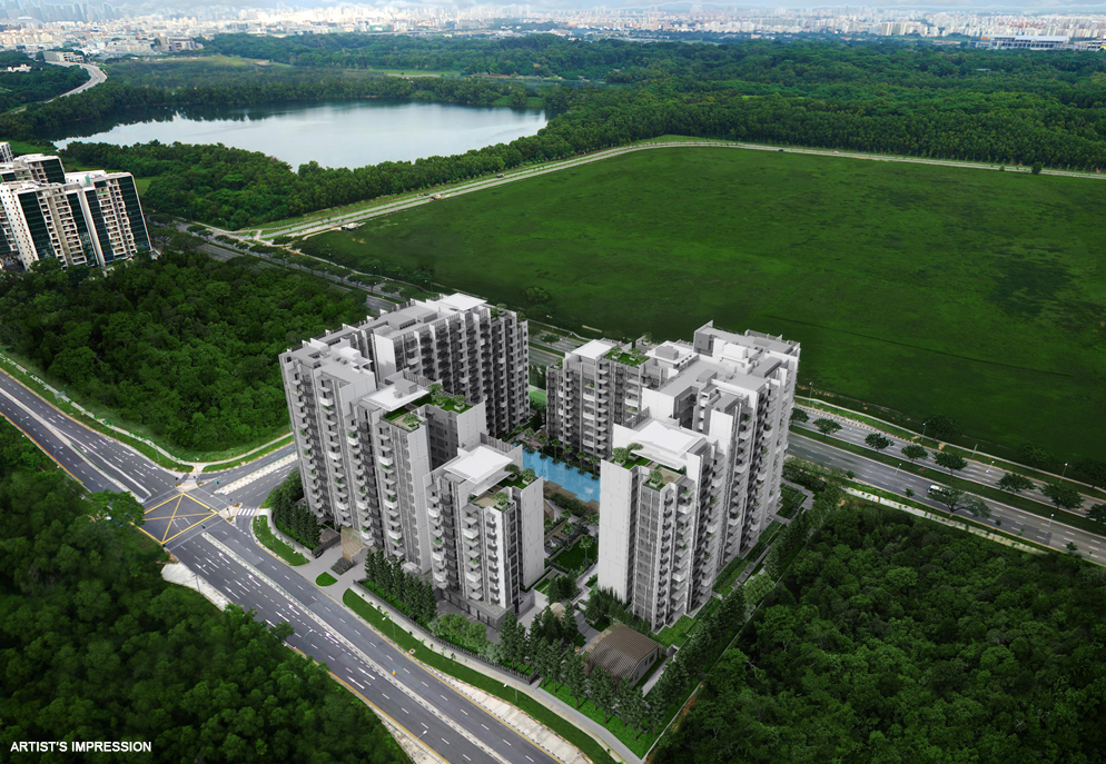 Alps Residences Aerial View