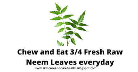 raw fresh neem leaves