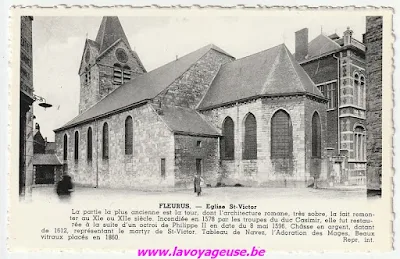 Fleurus, Eglise St-Victor, éditions P.I.B